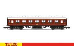 Hornby TT4008 - TT - Personenwagen 57 Corridor, 3. Klasse, LMS, Ep. II - Wagen 1